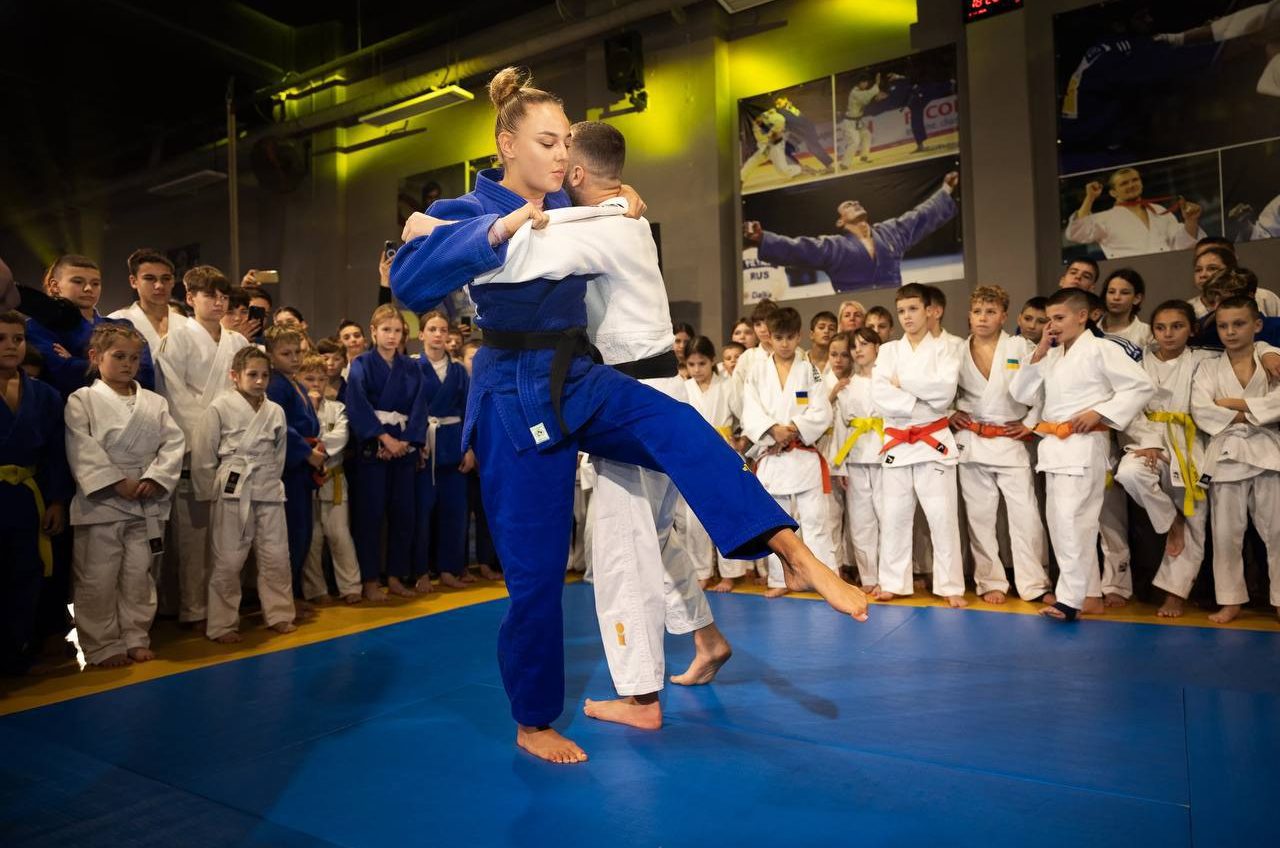 Призерка Олімпійських ігор Дар’я Білодід провела в Одесі майстер-клас із дзюдо (фото) «фото»