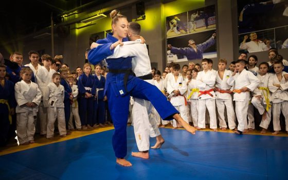 Призерка Олімпійських ігор Дар’я Білодід провела в Одесі майстер-клас із дзюдо (фото) «фото»
