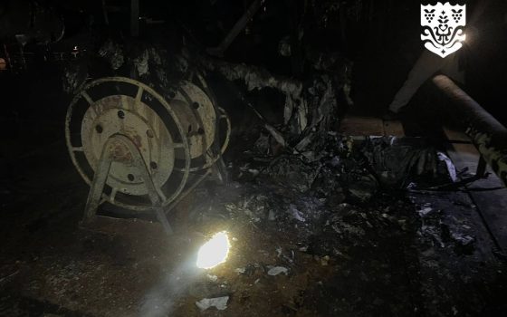 На Одещині через ворожу атаку пошкоджена портова інфраструктура «фото»