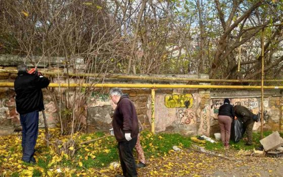 В Одесі екоінспекція прибрала провулок Якірний під час суботника (фото) «фото»