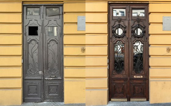 В Одесі відреставрували історичні двері прибуткового будинку Гринберга (фото) «фото»