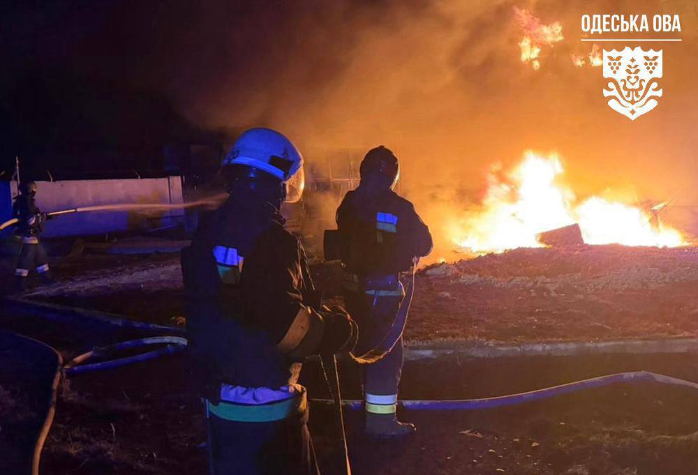 Уночі росія масовано атакувала південь Одещини ударними безпілотниками «фото»