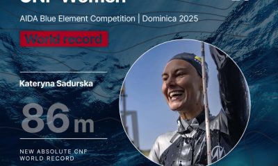 Фрідайверка з Миколаєва у Домінікані вкотре  побила світовий рекорд «фото»