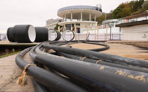 В Одесі ремонтують морську частину Новоаркадійського колектора (фото) «фото»
