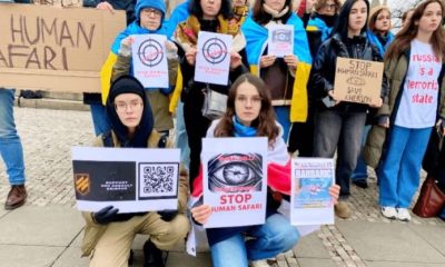 «STOP HUMAN SAFARI»: у 50 містах світу пройшли масштабні акції на підтримку Херсона (фото) «фото»