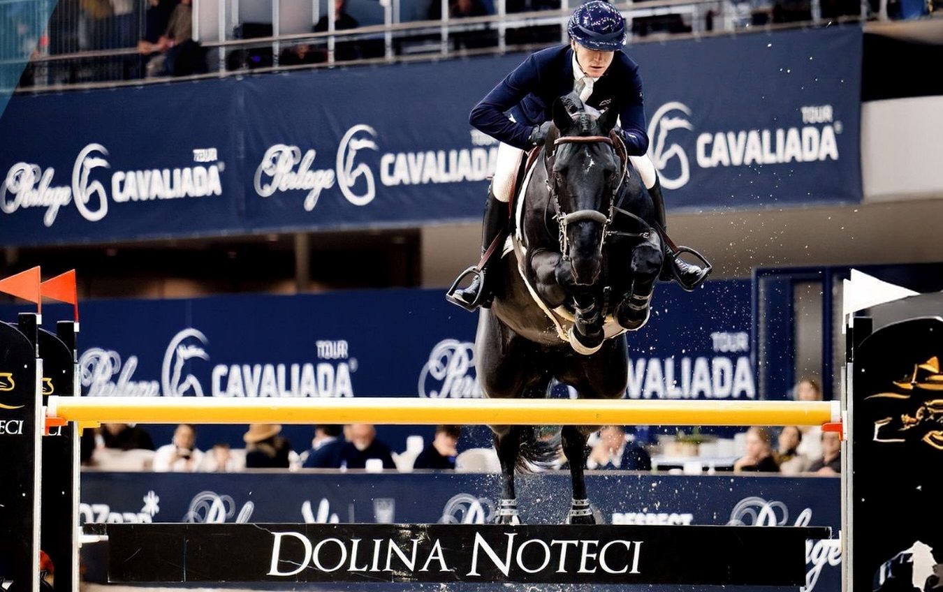 Український вершник Олександр Продан виборов друге місце на етапі Кубка світу в Польщі «фото»