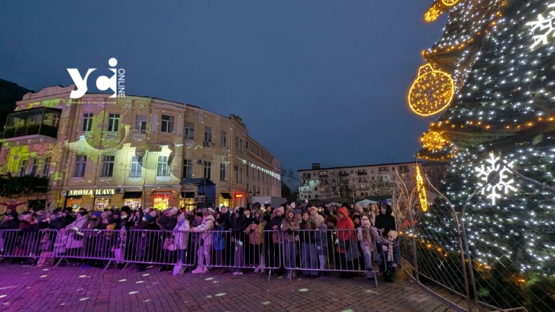 В Одесі урочисто відкрили центральну ялинку (фото) «фото»
