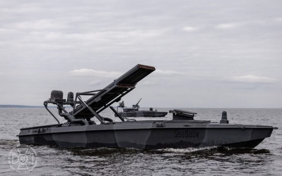 Румунія підірвала український морський дрон Sea Baby біля Констанци «фото»