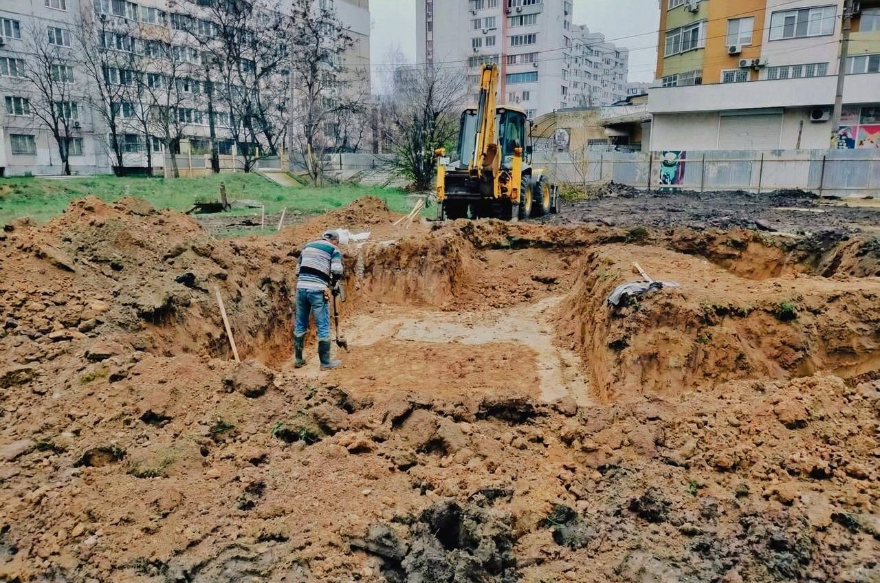 У Пересипському районі Одеси будують новий бюветний комплекс (фото) «фото»