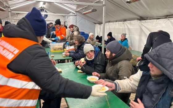 В Одесі розгорнули цілодобовий пункт обігріву (фото) «фото»