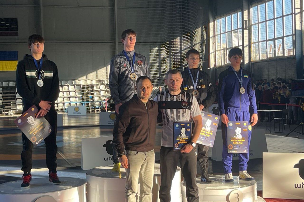 Борці з Одещини здобули шість медалей на всеукраїнському турнірі в Києві «фото»