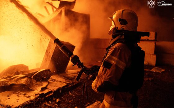 У Новорічну ніч Одесу атакували ворожі дрони – спалахнули пожежі (фото, відео) «фото»