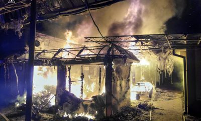 У Білгороді-Дністровському горіли торговельні майданчики (фото) «фото»