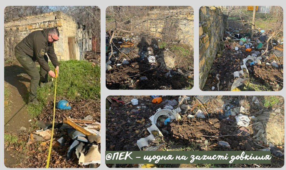 В Одесі на Пересипі виявили несанкціоноване сміттєзвалище «фото»