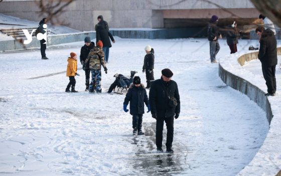 В Одесі справжня зима: мороз, сніг та ожеледиця (фото) «фото»