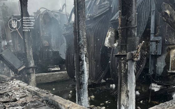 Після ракетного удару в Одесі у повітря потрапили майже 40 тонн продуктів горіння «фото»