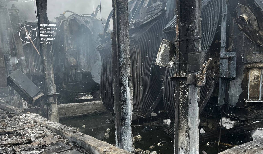 Після ракетного удару в Одесі у повітря потрапили майже 40 тонн продуктів горіння «фото»