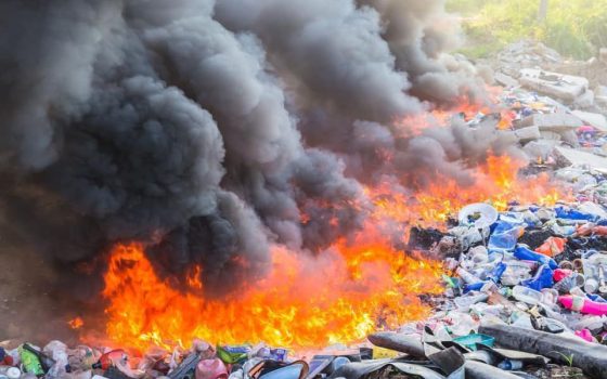 Одеситка підпалила сміття і завдала довкіллю шкоди на 97,5 млн грн «фото»