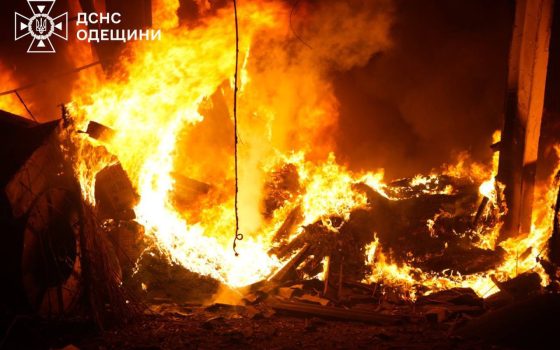 Після обстрілу в Одесі в повітря потрапило майже 80 тонн продуктів горіння «фото»