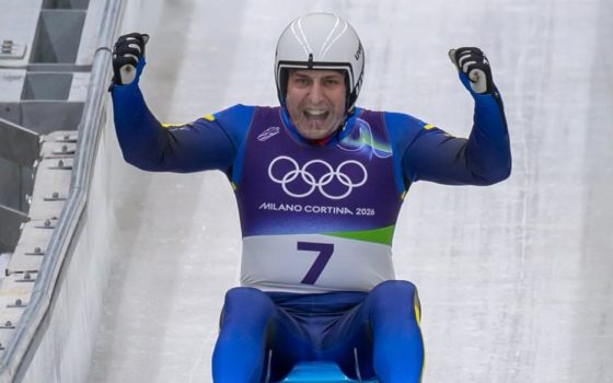 Андрій Мандзій показав найкращий результат України в санному спорті на Олімпіаді‑2026 (фото) «фото»