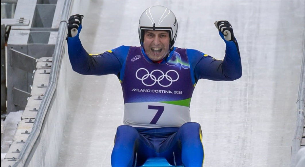 Андрій Мандзій показав найкращий результат України в санному спорті на Олімпіаді‑2026 (фото) «фото»