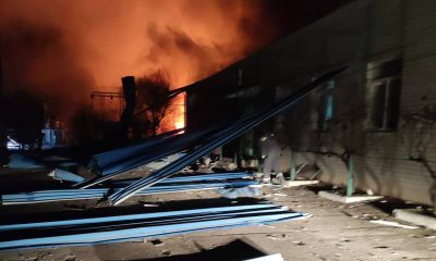 Уночі РФ знову атакувала об’єкт енергетики в Одеській області – виникла пожежа «фото»