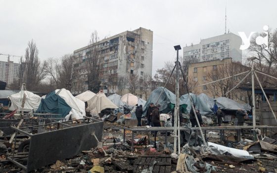 Російські дрони пошкодили велику підстанцію, житлові будинки та ринок в Одесі (фото) «фото»