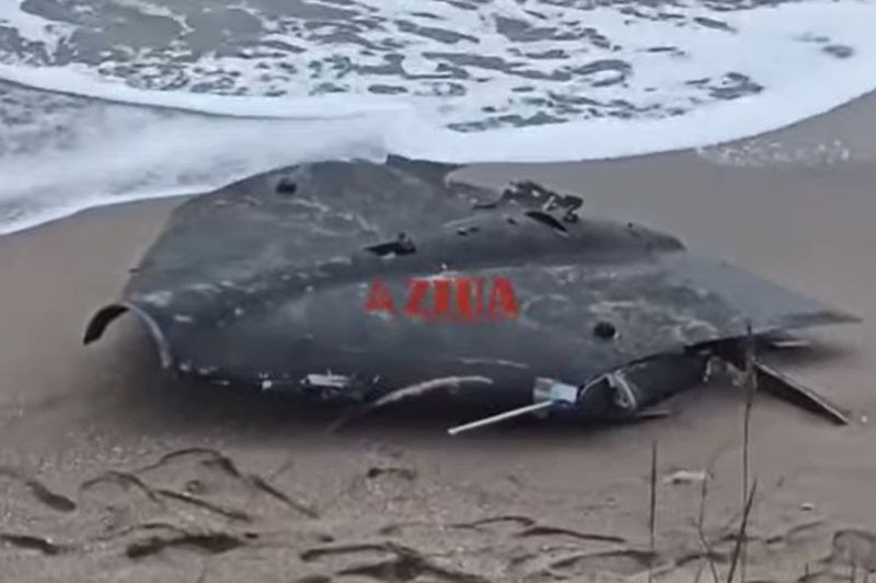 Черговий безпілотник викинуло на узбережжя Румунії «фото»