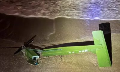 Збили над морем на Одещині: на румунському узбережжі виявили уламки дрона «фото»