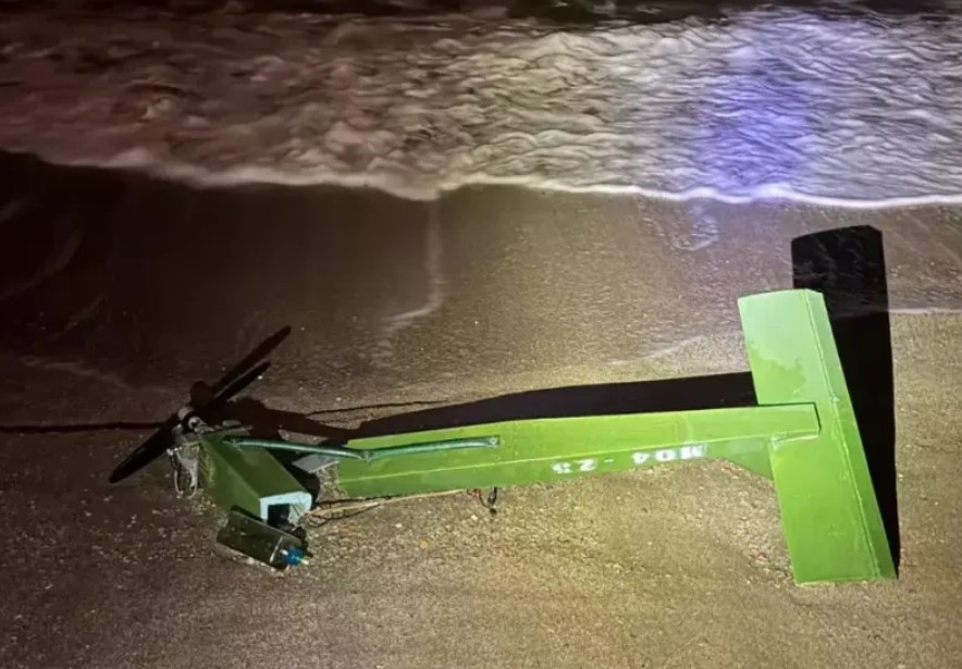 Збили над морем на Одещині: на румунському узбережжі виявили уламки дрона «фото»