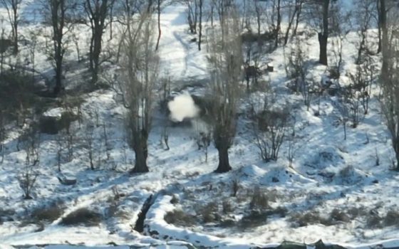 На Півдні прикордонники «зігріли» окупантів FPV-дронами «фото»